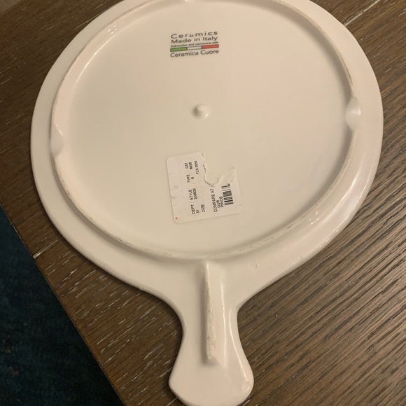 Ceramica Cuone (Ceramics Made in Italy) Dw/Micro Safe. Cheeseboard/serving - Picture 4 of 13